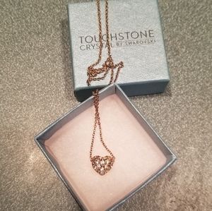 Touchstone crystal necklace